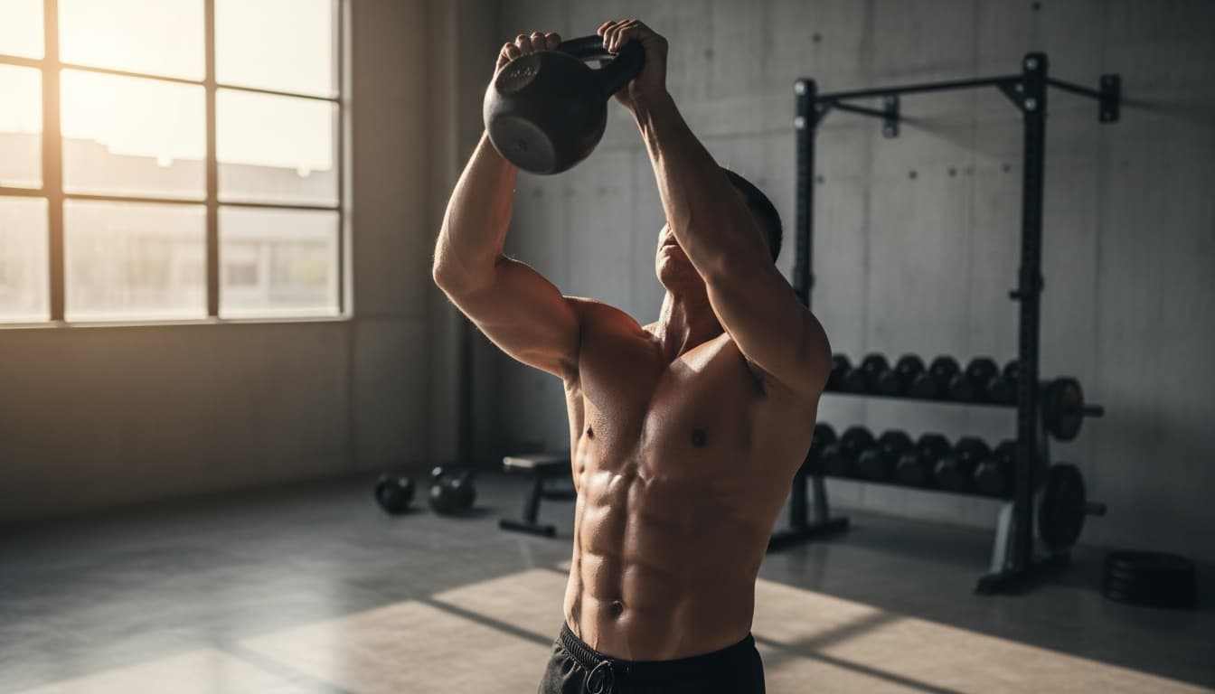 Effektiva kettlebell övningar för att träna hela kroppen